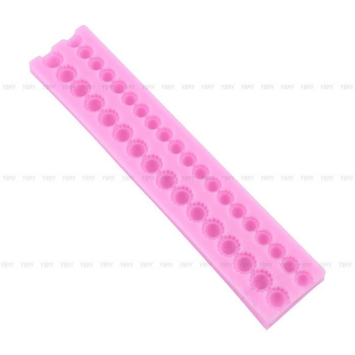 Yosoo Letter Flag Bunting Silicone Fondant Mold Cake Decorating Chocolate Mould Baking N7