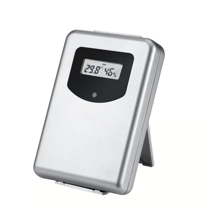 Cideros Wireless Electronic Weather Station Alarm Clock with Outdoor Sensor Hygrometer Thermometer Moon phase... N7