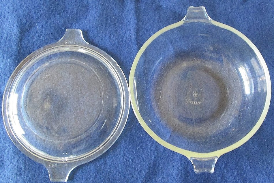 Pyrex Clear Glass 20 Oz Individual Casserole with Lid N2