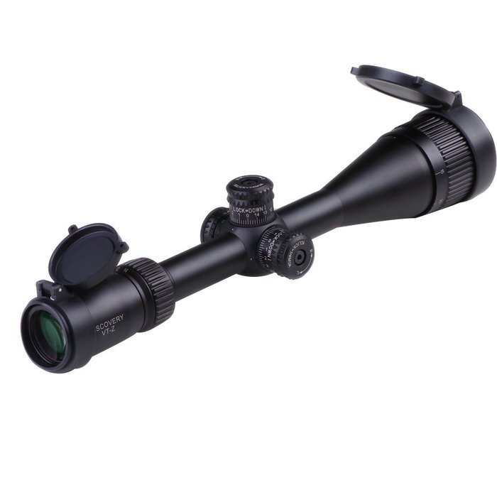 Hunter Rifle Scope Discovery Optical V-z 4.5-18x44sf Mil-dot Reticle Side Parallax with Side Focal for Hunting... N22