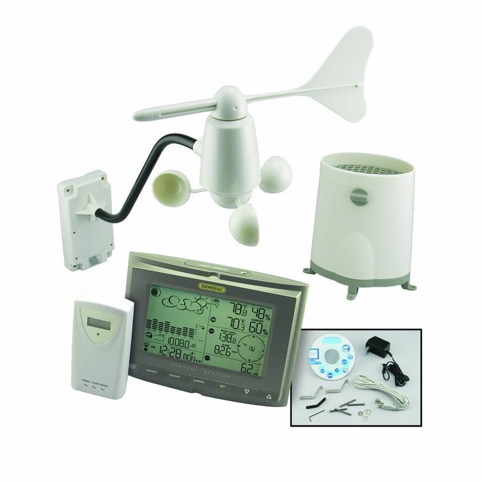 General Tools WS821 Professional Wireless Weather Station N2