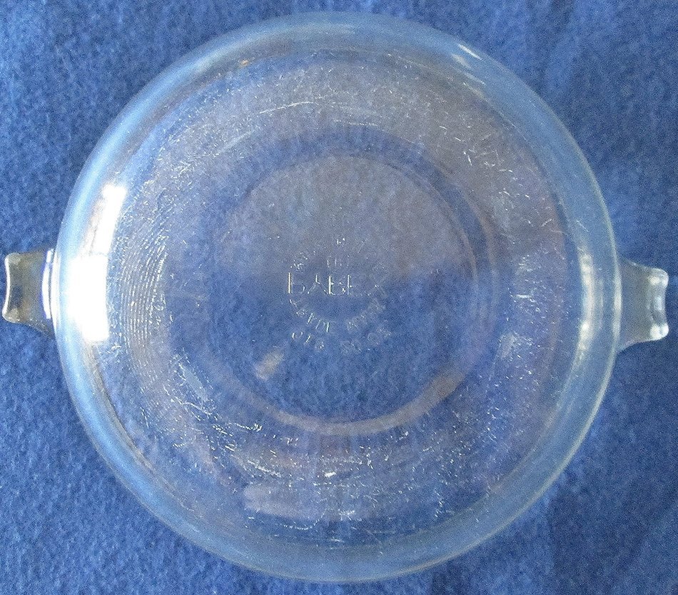 Pyrex Clear Glass 20 Oz Individual Casserole with Lid N3
