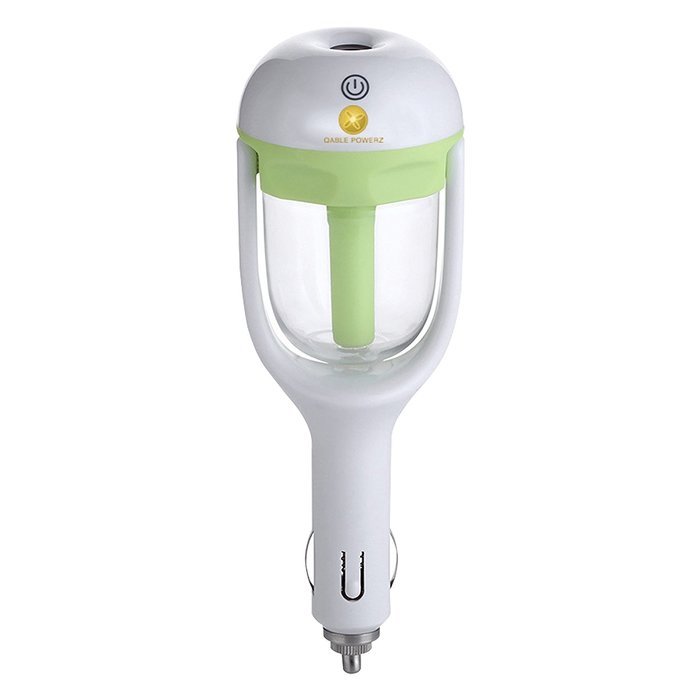 Portable 2-in-1 Mini Ultrasonic Car Air Humidifier Air Purifier and Aroma Diffuser Essential Oil Diffuser for... N5