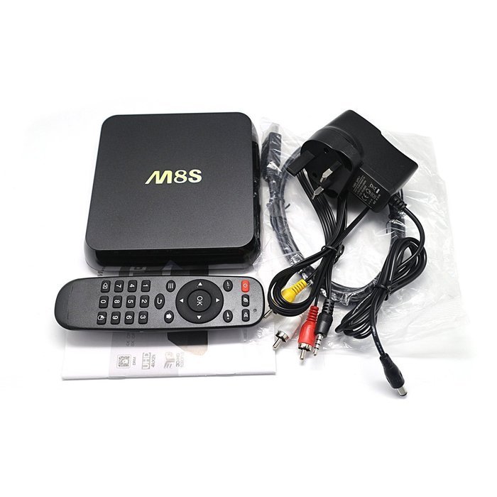 Vanilia M8S S812 4K KODI(XBMC) Fully Loaded Quad Core Android TV Box 2G/8GB for Free Movies Live Sports TV Adult... N4