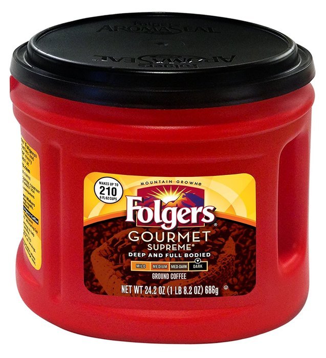 Folgers Gourmet Supreme Ground Coffee, 24.2oz