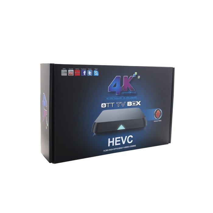 Vanilia M8S S812 4K KODI(XBMC) Fully Loaded Quad Core Android TV Box 2G/8GB for Free Movies Live Sports TV Adult... N6