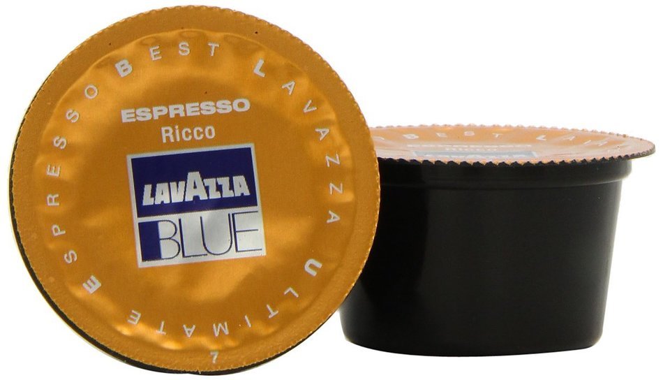 Lavazza Blue Espresso Ricco, 28.2-Ounce Boxes (Pack of 100)