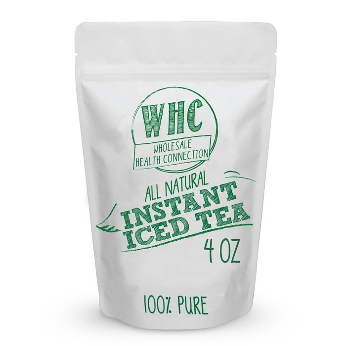Premium Instant Iced Tea Powder - 100% Pure Tea - No Fillers, Additives or Artificial Ingredients of Any Kind... N3