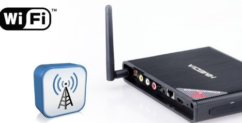 HD600A HD Network Hard Disk Player - 2TB Storage Capacity - built-in 802.11n MiNi PCI wireless card