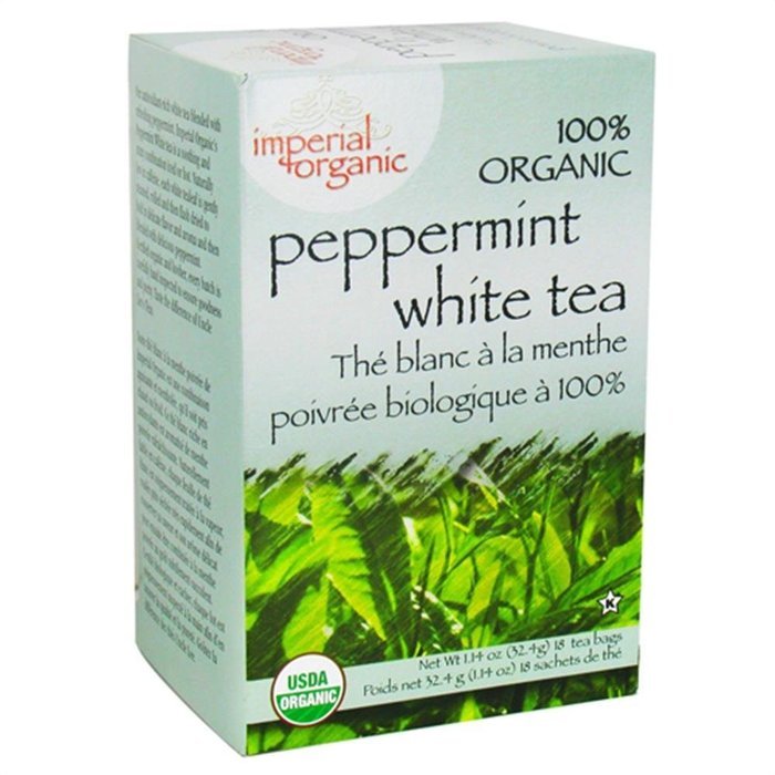UNCLE LEE'S TEA TEA,OG1,IMP PPRMNT WHITE, 18 BAG