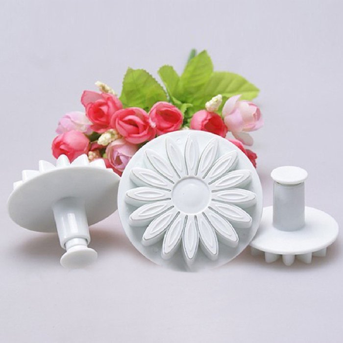 DUFUSTORE Sunflower Gerbera and Daisy Cutter Plunger Craft N5