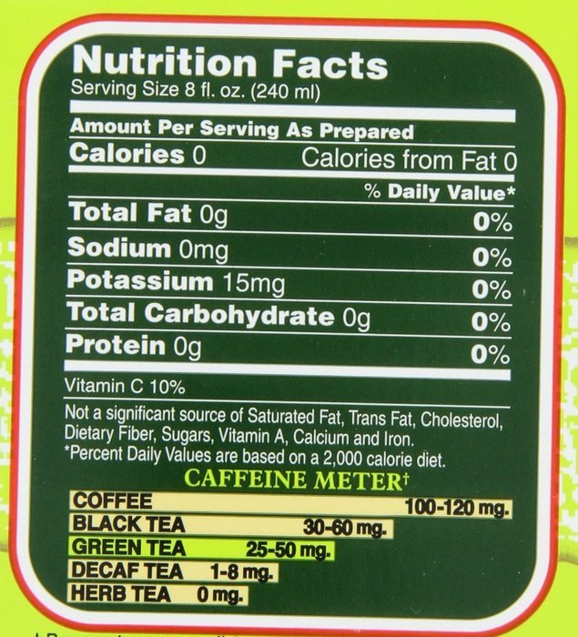 Bigelow Green Tea Chai 20-Count Boxes (Pack of 6) N2