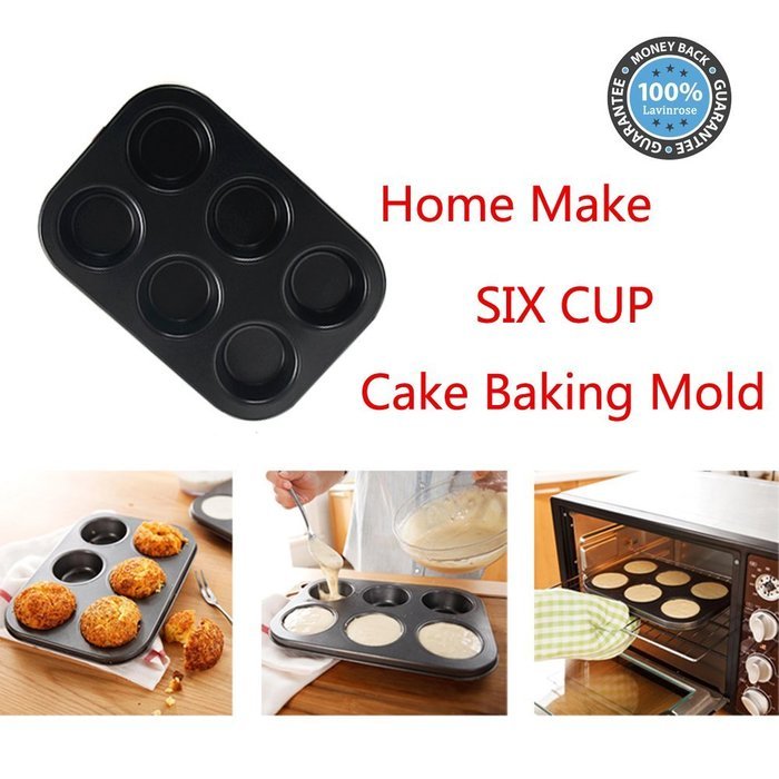 Lavinrose Set of 6 - Get Goods Easy Baking Non Stick Oven Tray Sets N6