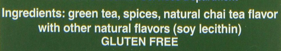 Bigelow Green Tea Chai 20-Count Boxes (Pack of 6) N3