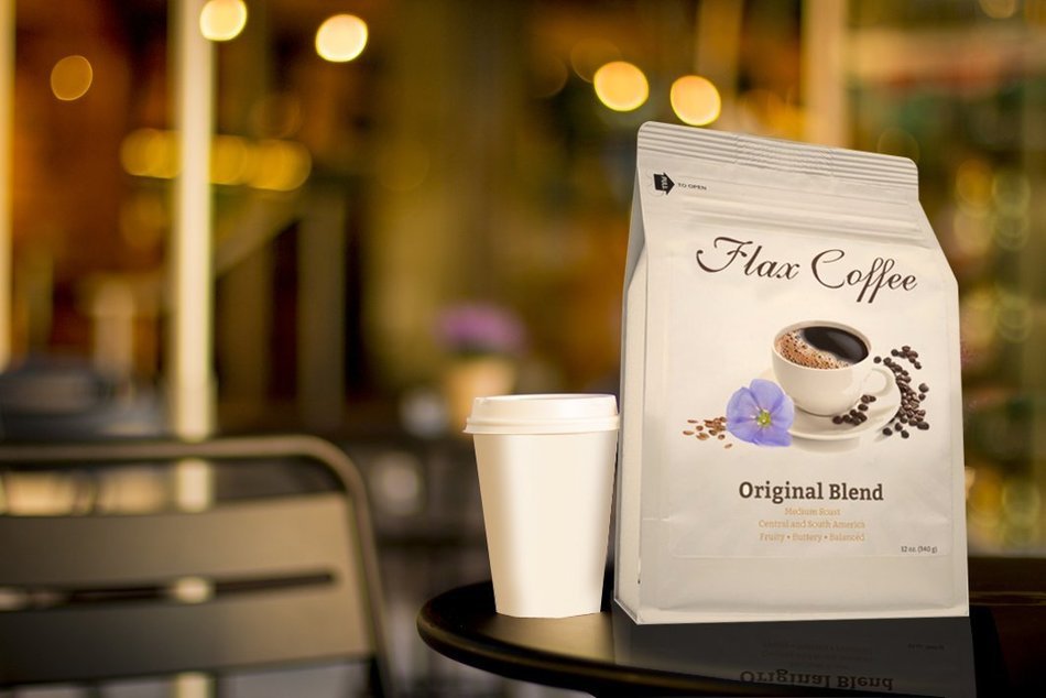 Flax Coffee -Original Blend- Weight Loss, Lower Acid Burn, More ENERGY, Improve Digestion, No Bitter taste, No...