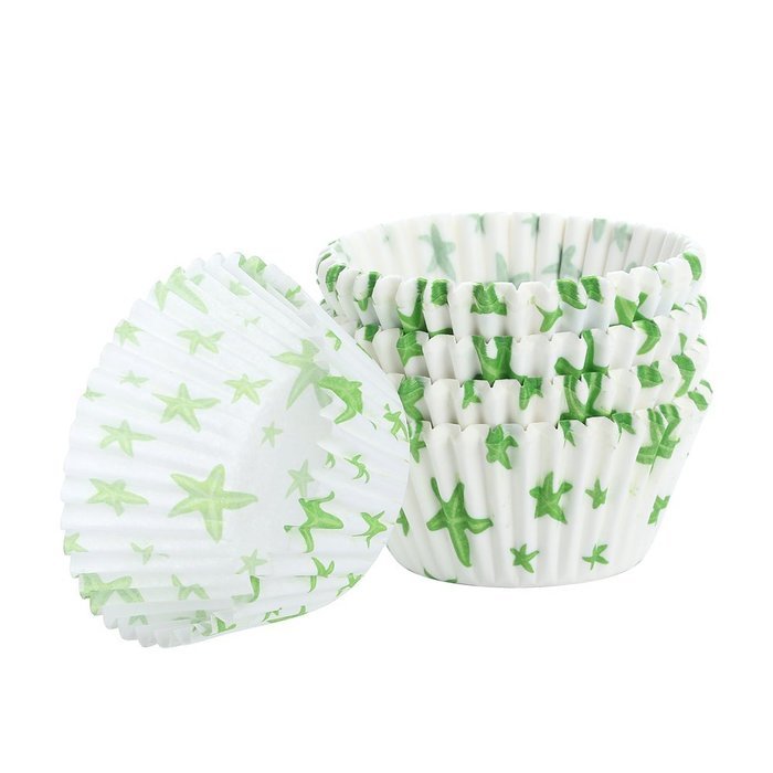 Crystallove 600pcs Random Colorful Paper Cupcake Liners Muffin Cups Baking Wrappers (Top Size2.5"x600pcs) N11