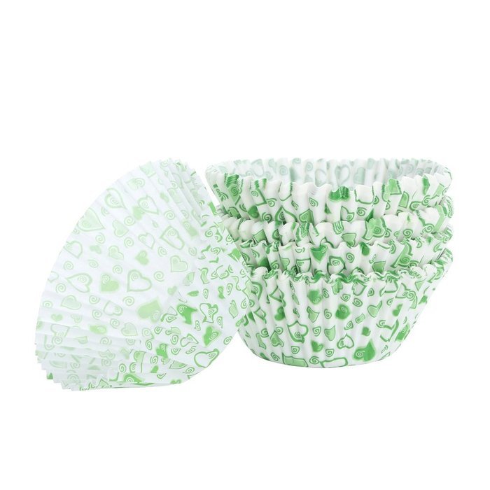 Crystallove 600pcs Random Colorful Paper Cupcake Liners Muffin Cups Baking Wrappers (Top Size2.5"x600pcs) N16