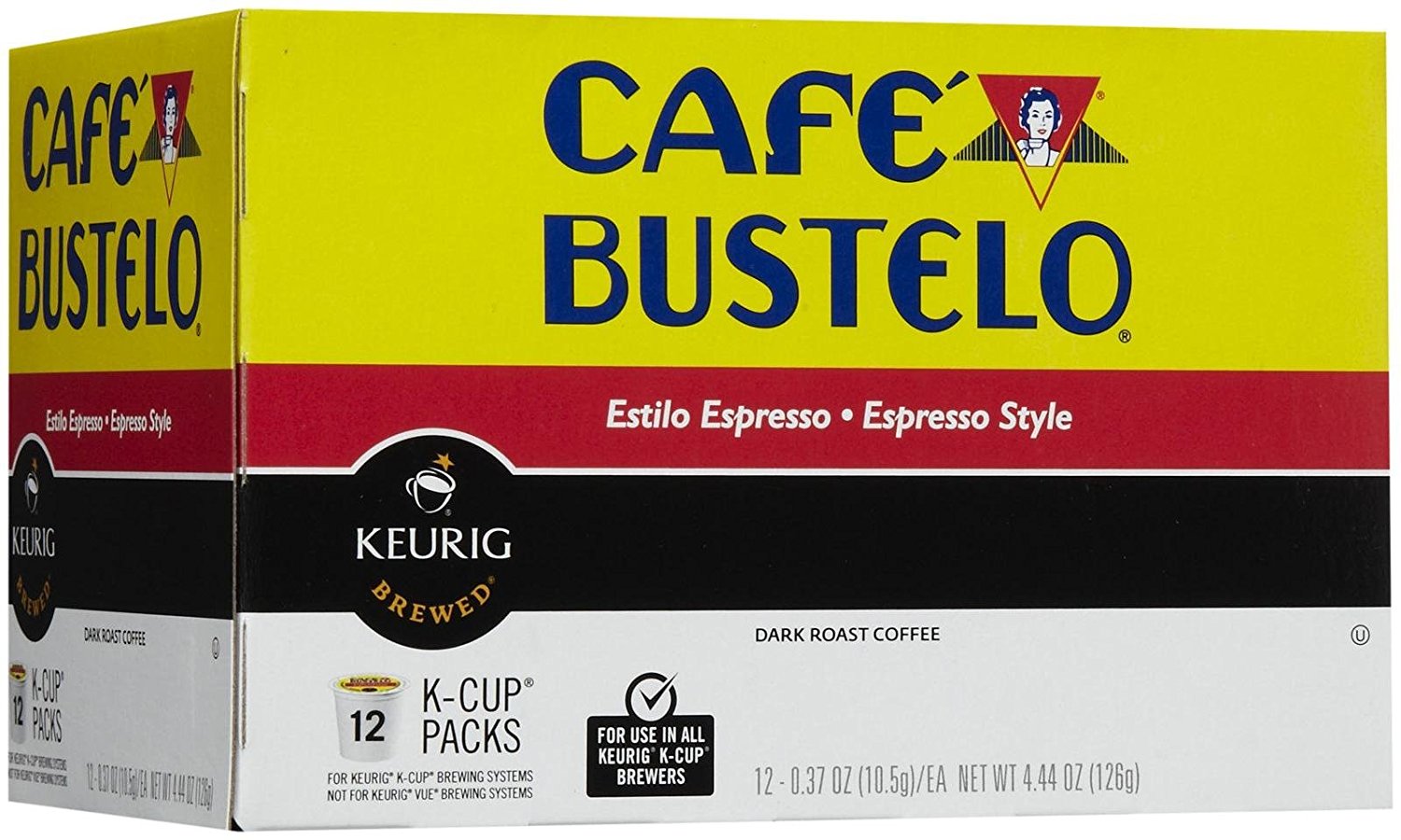 Cafe Bustelo KCups Espresso Style 72 ct free image download