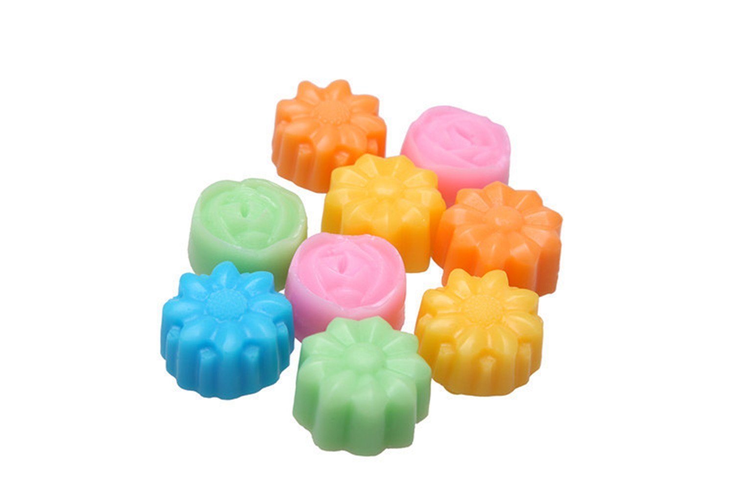 Yunko Various Flower Ice Cube Silicone Mold Chocolate Candy Mold ...