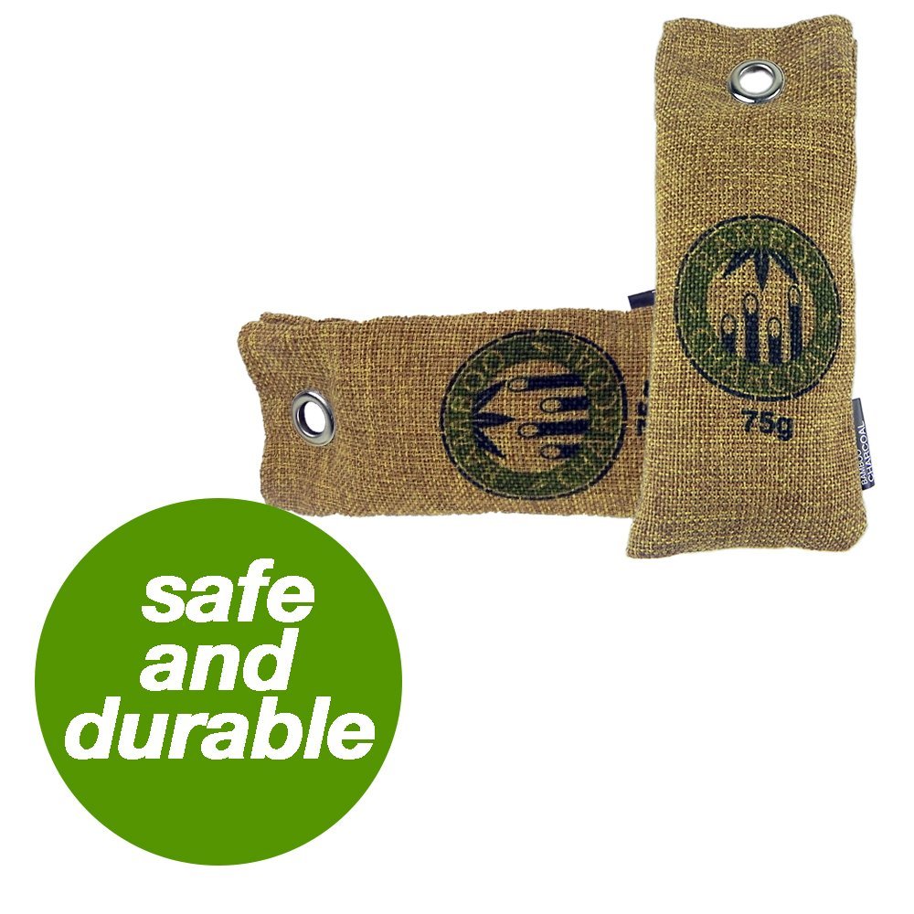 Purify Bamboo Charcoal 4 Pack Most Effective Natural Deodorizer Bag