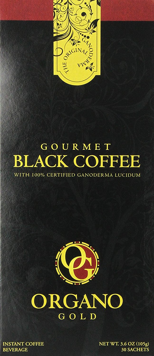 Box Of Organo Gold Ganoderma Gourmet Black Coffee Sachets N Free Image Download