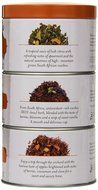 Tea Forte LOOSE LEAF TEA TRIO, 3 Small Tea Tins, Herbal Tea Sampler - Mojito Marmalade, African Solstice, Harvest...