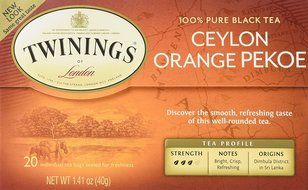 Twinings of London Ceylon Orange Pekoe Tea (Box of 20)