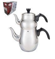 Double Teapot / Samovar / Tea Maker Stainless Steel 4 Piece