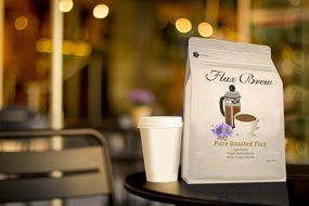 Flax Coffee -Original Blend- Weight Loss, Lower Acid Burn, More ENERGY, Improve Digestion, No Bitter taste, No... N5