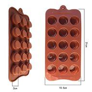Cylindrical Shape Silicone Cake Mold 100% Silicone Chocolate Mold