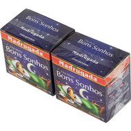 Passion Fruit Tea 10 tea bags - Ch&aacute; de Maracuj&aacute; 10 sach&ecirc;s - Madrugada - 0.5oz (15g) GLUTEN FREE - (PACK OF 04) N7