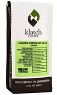 Klatch Coffee "Uganda Chema Sipi Falls" Medium Roasted Organic Shade Grown Whole Bean Coffee - 12 Ounce Bag