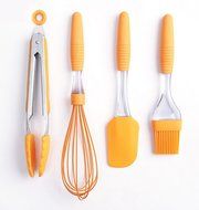 PNBB Silicone Baking Tools Set of 4 Yellow N2