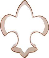 CopperGifts: Fleur De Lis Cookie Cutter (Small)