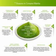 Matcha Green Tea Powder from Japan | 100% Organic Premium Grade | Super Antioxidant | Boost Energy &amp; Focus | Perfect... N4