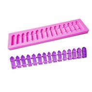 Lariy Fence Silicone Fondant Cake Chocolate Mould for The Kitchen Baking Clay Mould