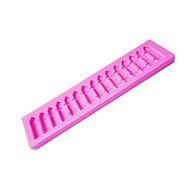 Lariy Fence Silicone Fondant Cake Chocolate Mould for The Kitchen Baking Clay Mould N2