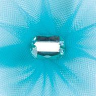 Hortense B Hewitt Tulle Flower Decorations, 5 Count, Purple N2