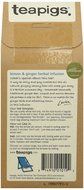 teapigs Lemon and Ginger Tea, 50 Count N2