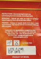 Passion Fruit Tea 10 tea bags - Ch&aacute; de Maracuj&aacute; 10 sach&ecirc;s - Madrugada - 0.5oz (15g) GLUTEN FREE - (PACK OF 04) N10