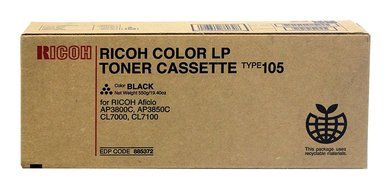 Ricoh Toner Type 105- Black 885372 by Ricoh