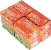 Passion Fruit Tea 10 tea bags - Ch&aacute; de Maracuj&aacute; 10 sach&ecirc;s - Madrugada - 0.5oz (15g) GLUTEN FREE - (PACK OF 04) N13