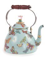 Butterfly Grdn 3Qt TeaKettle, MULTI COLORS