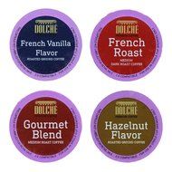 K Cup Coffee Variety French, Gourmet, Hazelnut, Vanilla - 72 count