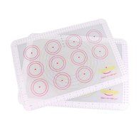 Delidge Professional Non-stick Silicone Baking Mat Quarter Sheet, White N3