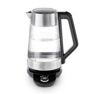 OXO On Cordless Glass Adjustable Temperature Electric Kettle, Stainless Steel N4