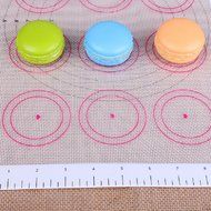 Delidge Professional Non-stick Silicone Baking Mat Quarter Sheet, White N6