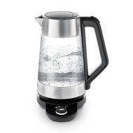 OXO On Cordless Glass Adjustable Temperature Electric Kettle, Stainless Steel N5