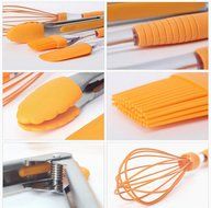 PNBB Silicone Baking Tools Set of 4 Yellow N3