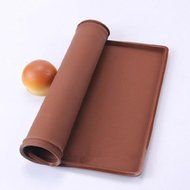 Bakeware Silicone Swiss Roll Roll Mat Fiberglass Non-stick Baking Cake Food Pad N4